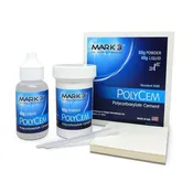100-5350 PolyCem Polycarboxylate Cement 60gm. Powder & 40gm. Liquid - MARK3®
