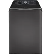 27.9" Ge Profile Energy Star 5.4 Cu. Ft. Capacity Washer With Smarter Wash Technology And Flexdispense - Diamond Gray