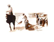 Branding Day Giclee Print