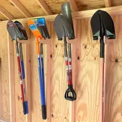 Garden Tool Organizer Hooks - Stud Mounted