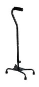 Aluminum Quad Cane, Black