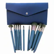 10PC BRUSH SET WITH POUCH (12 PCS)