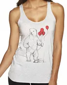 Save the Humans-Polar Bear Tank Top