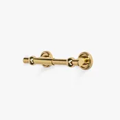 Addison Brass Spring Bar Toilet Paper Holder - Polished Brass