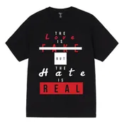 3Forty Inc. 'The Hate is Real' T-Shirt (Black)
