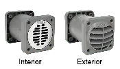 3 1/2″ Telescoping Heated Pressure Relief Port / Vent