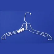 100 Clear 14 inch Junior Dress Shirt Hangers