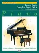 Alfred Basic Piano Library Lesson Complete Levels 2 & 3