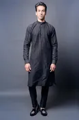 Black Kurta with straight pajama pant