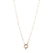 Ball Spring Ring Charm Chain - Choose Your Plating