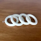 1 3/8" Select Wood Drapery Rings
