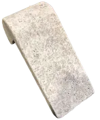 10cm 4×9 Nordic Silver Tumbled Remodeling Bullnose Coping  ®