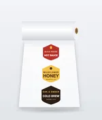 Custom Shape Roll Labels
