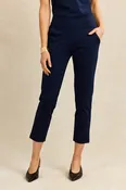 CARMEN TROUSER: OXFORD NAVY