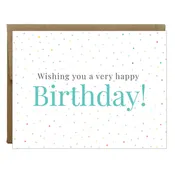 Birthday Sprinkles Greeting Card