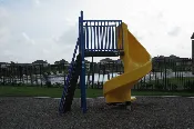 6′ Freestanding Open Spiral Slide
