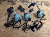 David Clark DC-01 1-ear communication headset – LOT OF 3