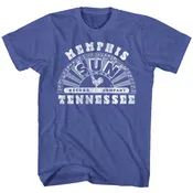 Adult T-shirt S/S - MEMPHIS SUN (SUN502) - ROYAL BLUE