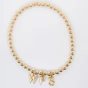 Gold "WPS" Bracelet