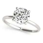 2.05 ctw Round Lab Grown Diamond Hidden Halo Engagement Ring