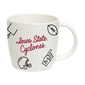 Iowa State 18oz Football Logo Mug