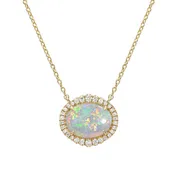 Coalescence Australian Opal Necklace