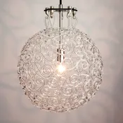 Kanagawa Pendant | Custom Brass and Glass Sculptural Lighting by Neptune Glassworks, Los Angeles | NEPTUNE GLASSWORKS