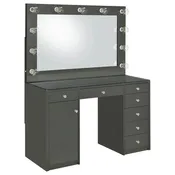 Acena Makeup Vanity Table with LED Mirror