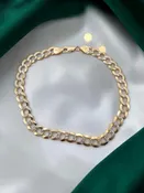 14K   Bracelet 10.9g, 9.75''-7mm