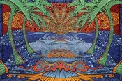 3D - Epic Surf Wave - Tapestry
