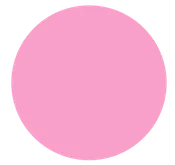 0.75 Fluorescent Pink Round Thermal Transfer