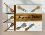 MARBLE CHARCUTERIE BOARD