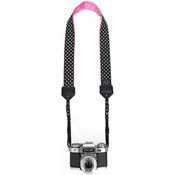 Mod Straps Black Polka with Quick Release Feature Premium Camera Strap