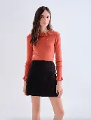 Amal Ruffle Sweater