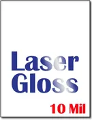 10 Mil | 8.5 x 11 | Laser Gloss Cardstock