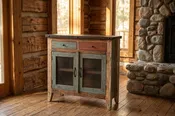 ANTIQUE MULTICOLOR SERVER