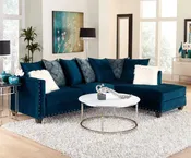 Blue Sectional