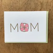Mother's Day Dogwood Card — Letterpress PDX