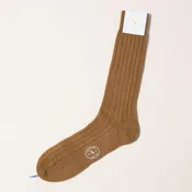 Birch Cashmere Mid Calf Sock by Harrison Limited