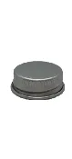 28 mm Metal Screw Cap with PE Foam* Liner, Silver