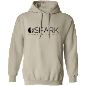 Adult Hoodie with Black Logo