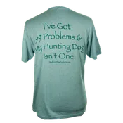 99 Problems Short Sleeve T-Shirt Vintage Blue
