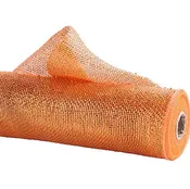 10.5"X10YD THIN LASER FOIL MESH - ORANGE - RY861320