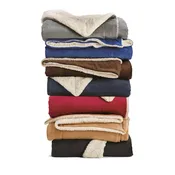 Alpine Fleece - Oversized Mink Sherpa Blanket