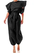 Taffeta Pants and Top Set