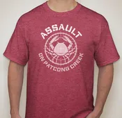 T-SHIRT: Big Logo - Cardinal Heather