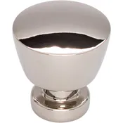 Allendale Knob 1 1/8 Inch Polished Nickel