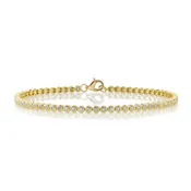Bezel Tennis Bracelet