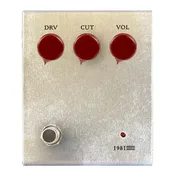 1981 Inventions Professional DRV Germanium Overdrive Pedal - Silver