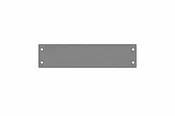 2" Blank Filler Plate